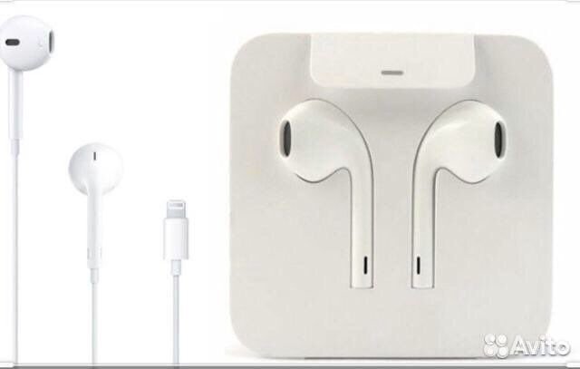 EarPods lightning наушники