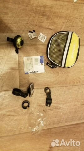 Новая велосипедная сумка с велоаксессуарами