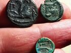 3 античные монеты Пантикапей