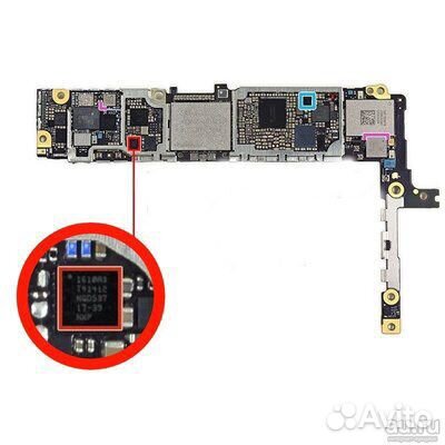 Контроллер питания на iPhone с заменой