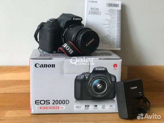 Canon Eos 2000d kit 18-55mm is ii пробег 232