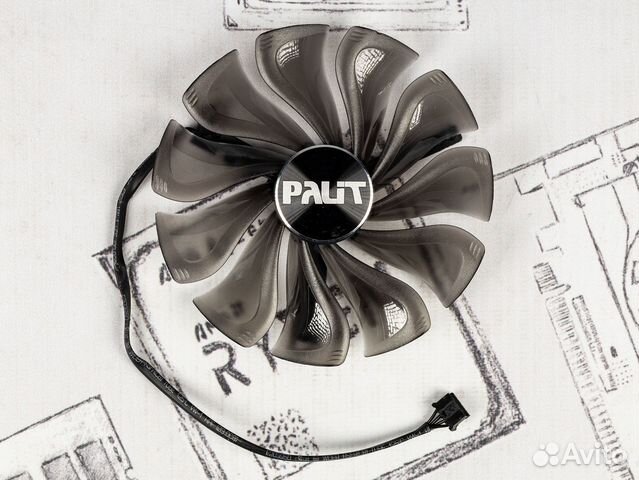 Вентилятор для видеокарты RTX Palit Jetstream