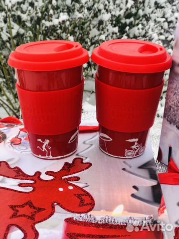 Термостакан керамический