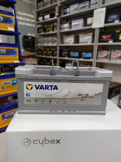 Аккумулятор 105Ач AGM Varta silver 950A