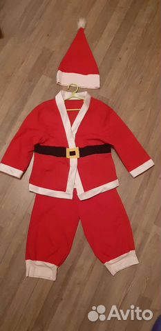 Костюм деда мороза детский