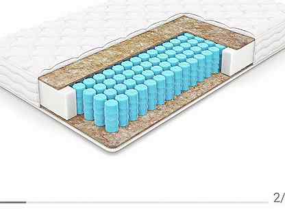 Матрас пружинный mildex hit medium 80х190 см