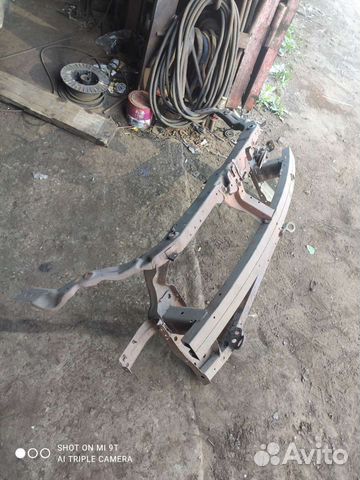 Передняя часть с усилителем Кашкай 1 поколения