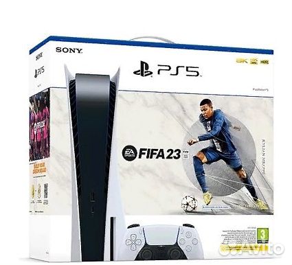 Sony Playstation 5 + Fifa 23 +500 игр +оплати част