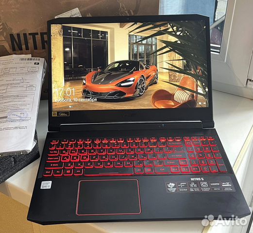 Игровой Acer Nitro 5, 144Гц, Core i5, RTX 3050 4Gb
