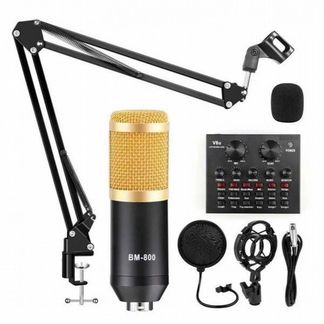 Микрофон BM-800 A3436 с микшером и аксессуарами
