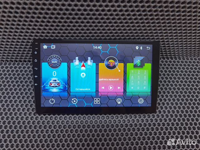 Магнитола Android 10 дюймов IPS экран новая