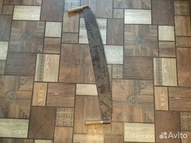 Настоящая Пила -двуручка из ссср(разведена)