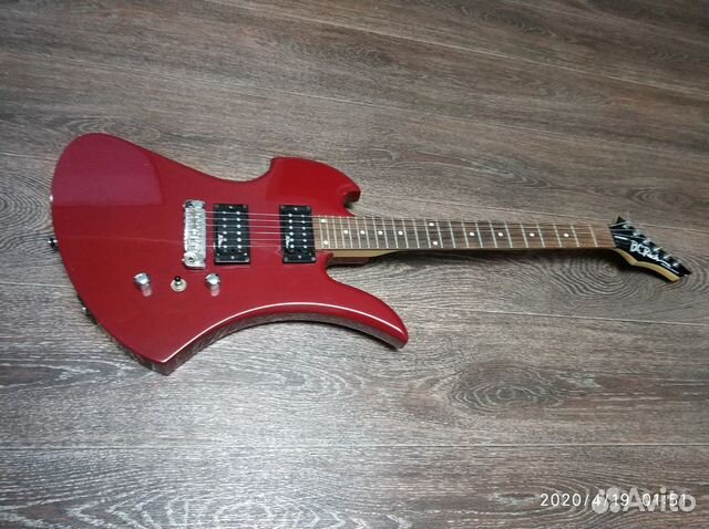 bc rich mockingbird red