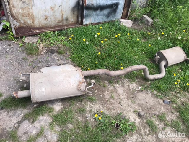 Глушитель vw t5 2.0 tdi