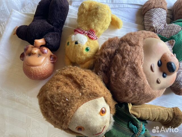 Мягкие игрушки СССР и Куклы