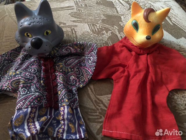 Куклы на руку для театра