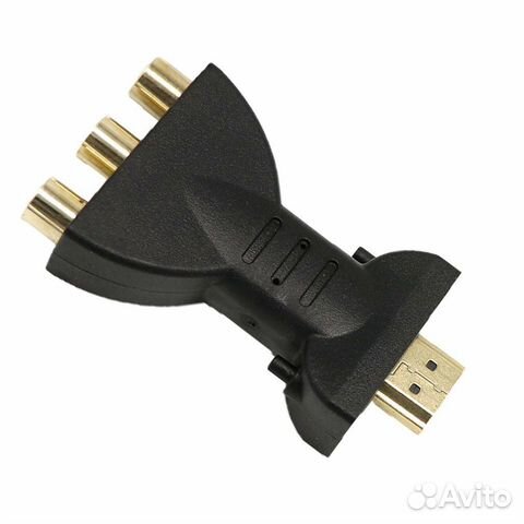 Переходн шт hdmi - 3 гн RCA