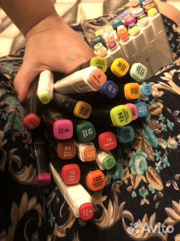 Маркеры спиртовые для скетчинга