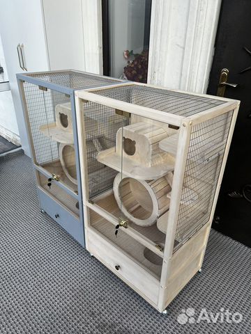 Витрина клетка большая для шиншилл дегу хорьков