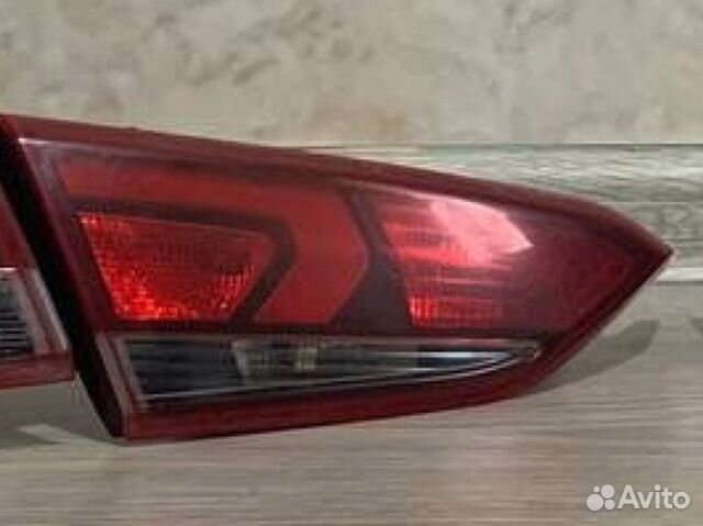 Левый задний фонарей hyundai Solaris 2