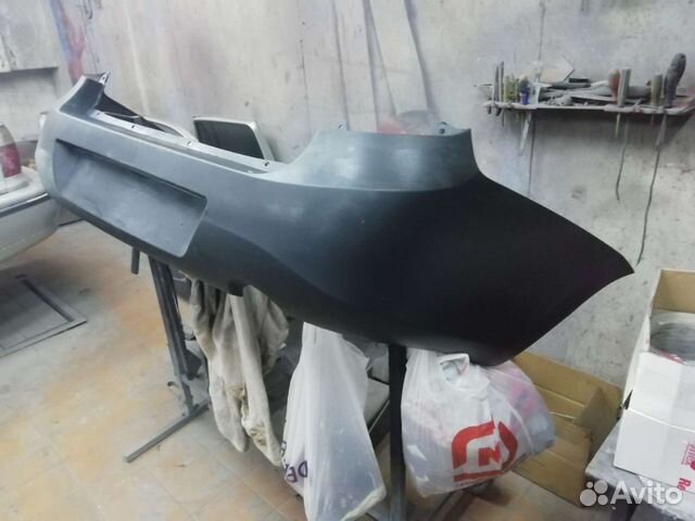 Задний бампер на Гранту