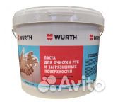 Паста очиститель для рук wurth 11л