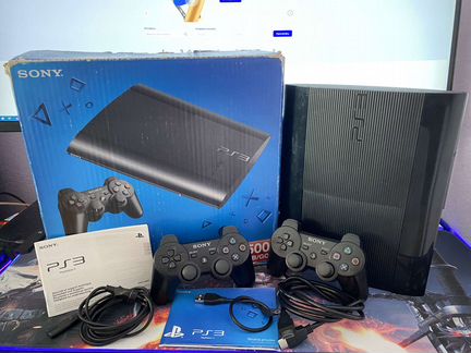 Sony PS3 750gb 75игр