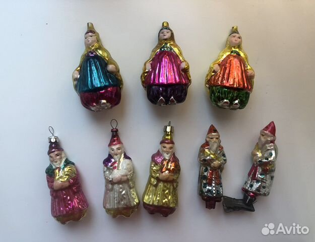 Елочные игрушки СССР