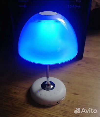 Лампа светодиодная с колонкой