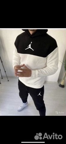 Спортивный костюм джордан на флисе утепленный
