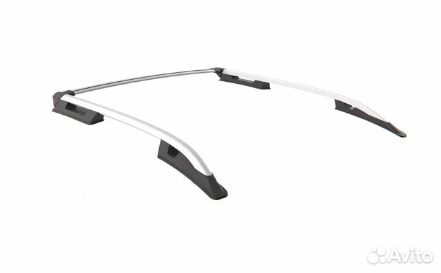 Рейлинги для Toyota Hilux с 2015- серебристые