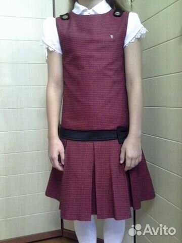 Сарафан школьный trussardi на рост 136-146