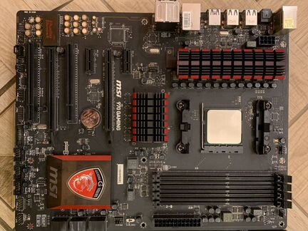 Комплект AMD FX 8350 + MSI FX970Gaming + 16gb DDR3
