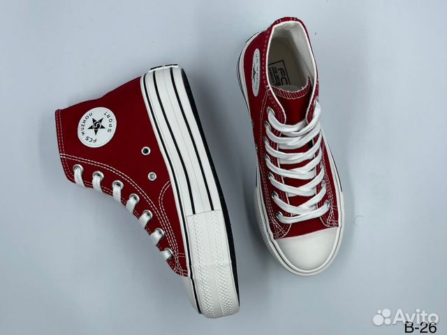 Кеды высокие