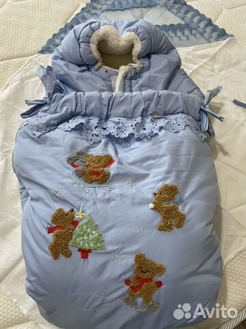 Конверт на выписку зимний