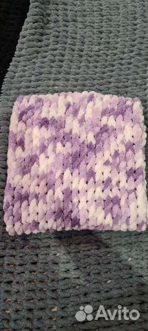 Плед детский из ализе пуффи