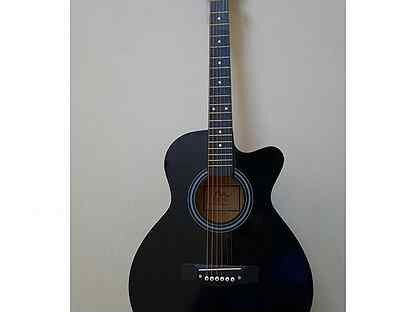 Гитара акустическая Brigitta C-40C-BK черная