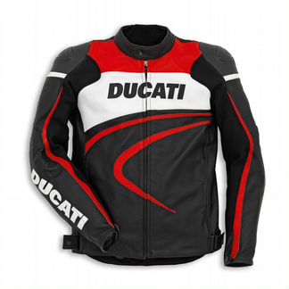 Мотокуртка мужская кожа Dainese Ducati 52р