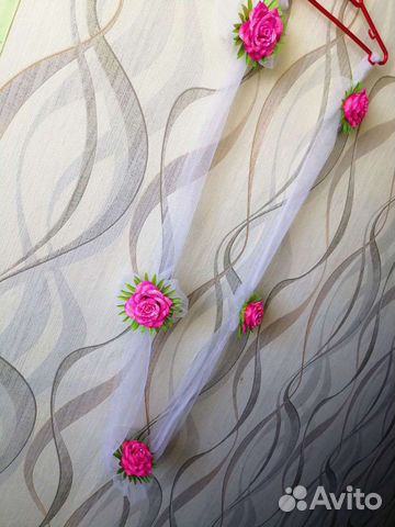 Свадебные ленты на машину новые