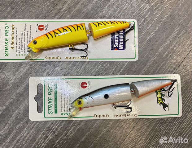 Воблер Strike Pro Minnow Jointed SL110