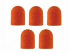 Колпачки шлифовальные для педикюра (оранжевые) luc