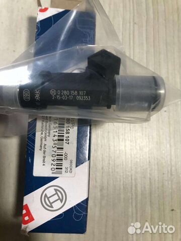Топливная форсунка Bosch 0280158107 Цена за штуку