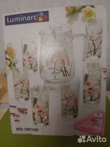 Кувшин с 6 стаканами Luminarc