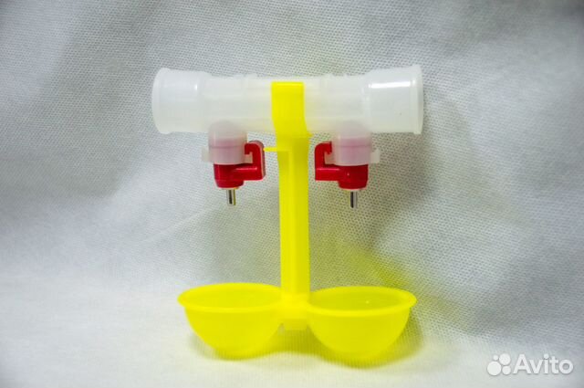 Поилка для кур, перепелов, цыплят, 10 штук