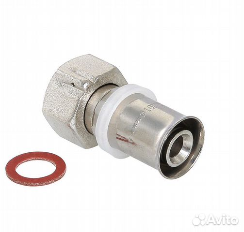 Пресс-фитинг с накидной гайкой Valtec VTm.222.N купить в Москве ...