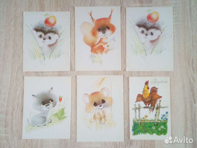 Открытки СССР разные