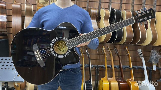 Акустическая гитара Elitaro + Аксессуары