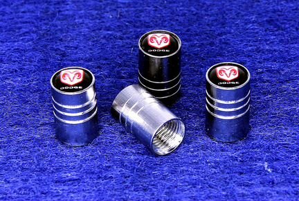 Комплект колпачков воздушного ниппеля Dodge хром