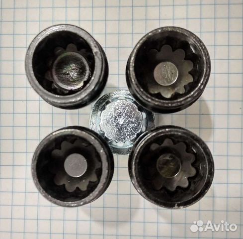 Болты секретки М14х1,5 для Audi, VW, Skoda и Seat