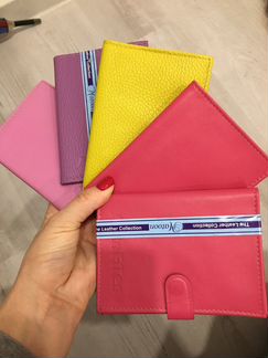 Чехлы для док. Нат кожа